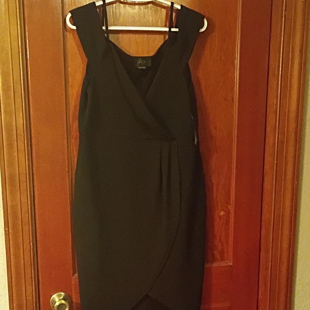 AX Paris Black Midi Dress